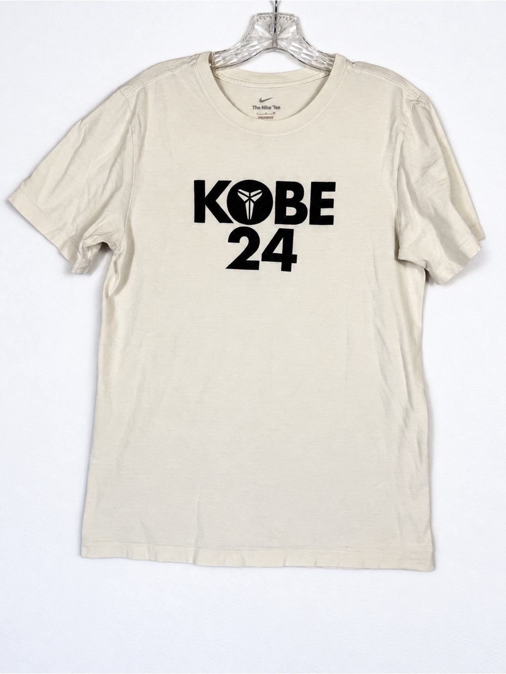Nike Kobe Bryant 24 off-white graphic tee size Small